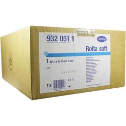 Abbildung: Rolta soft Synth.-Wattebinde 25 cm x 3 m 10 St, Binden PZN 02757434
