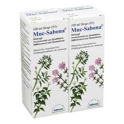 Abbildung: Muc Sabona Sirup Sirup, 2X100 ml PZN 02757500