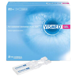 Abbildung: Vismed Gel Einmaldosen 20X0.45 ml, Einzeldosispipetten PZN 02758741