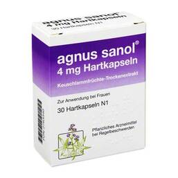 Abbildung: Agnus Sanol Hartkapseln 30 St, Hartkapseln PZN 02763340