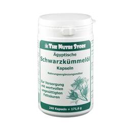 Abbildung: Schwarzkümmelöl Kapseln ägypt. Kapseln, 240 St PZN 02767378