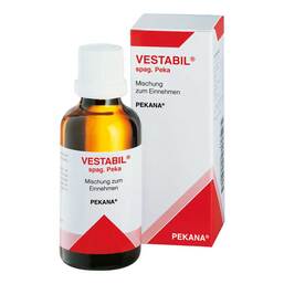 Abbildung: VESTABIL® spag. Peka Tropfen 100 ml, Tropfen PZN 02768550