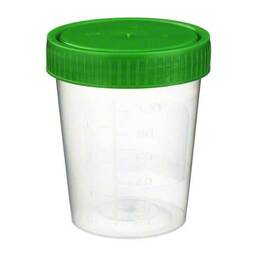 Abbildung: Urinbecher mit Schraubdeckel 1 St PZN 02771173