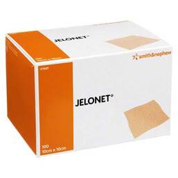 Abbildung: Jelonet Paraffingaze 10x10 cm steril 100 St, Wundgaze PZN 02782449