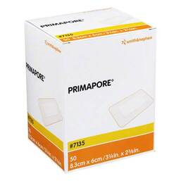 Abbildung: Primapore Wundverband 8,3x6 cm 50 St, Verband PZN 02783006
