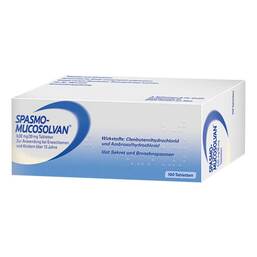 Abbildung: Spasmo Mucosolvan Tabletten 100 St, Tabletten PZN 02787702
