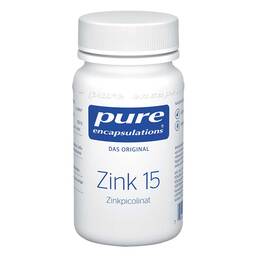 Abbildung: Pure Encapsulations Zink 15 Zinkpicolinat Kapseln Kapseln, 60 St PZN 02788239