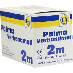 Abbildung: Palma Verbandmull 2m Zickzac 1 St PZN 02794955
