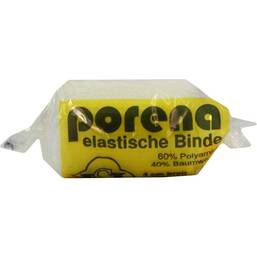 Abbildung: Porena elastische Mullbinde binde 4cm Cello weiß Binden, 1 St PZN 02794984