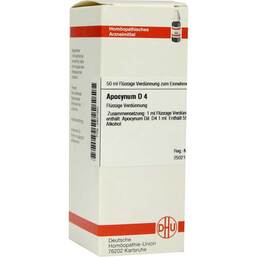 Abbildung: DHU Apocynum D 4 Dilution Dilution, 50 ml PZN 02801000