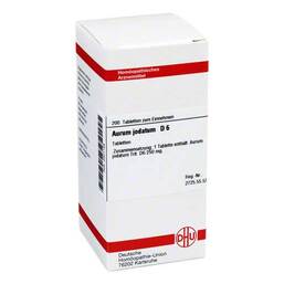 Abbildung: DHU Aurum jodatum D 6 Tabletten Tabletten, 200 St PZN 02801158