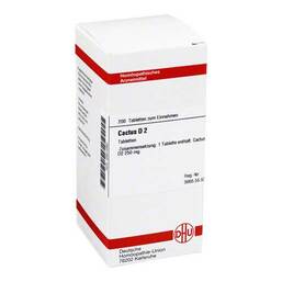 Abbildung: DHU Cactus D 2 Tabletten Tabletten, 200 St PZN 02801282