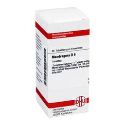 Abbildung: DHU Mandragora D 6 Tabletten Tabletten, 80 St PZN 02802991