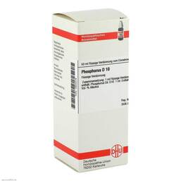 Abbildung: DHU Phosphorus D 10 Dilution Dilution, 50 ml PZN 02803275