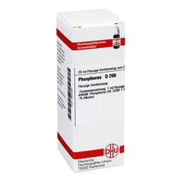 Abbildung: DHU Phosphorus D 200 Dilution Dilution, 20 ml PZN 02803281