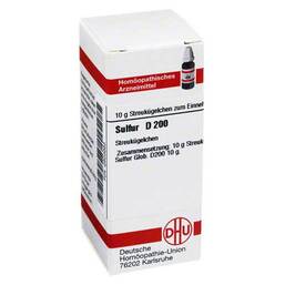 Abbildung: DHU Sulfur D 200 Globuli Globuli, 10 g PZN 02803683