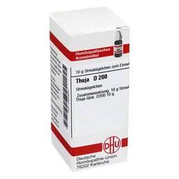 Abbildung: DHU Thuja D 200 Globuli Globuli, 10 g PZN 02803861