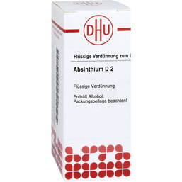 Abbildung: DHU Absinthium D 2 Dilution Dilution, 20 ml PZN 02806138