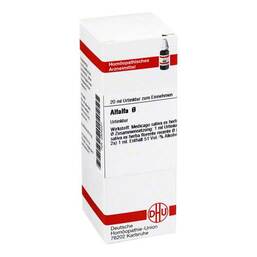 Abbildung: DHU Alfalfa Urtinktur 20 ml, Dilution PZN 02806227