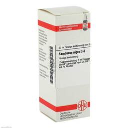 Abbildung: Sambucus nigra D 4 Dilution Dilution, 20 ml PZN 02806701