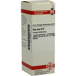 Abbildung: Uva ursi D 6 Dilution Dilution, 20 ml PZN 02806902