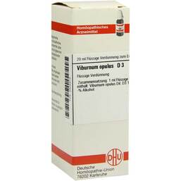 Abbildung: Viburnum opulus D 3 Dilution Dilution, 20 ml PZN 02806919