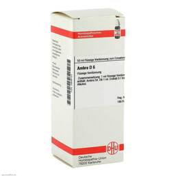 Abbildung: DHU Ambra D 6 Dilution Dilution, 50 ml PZN 02808723