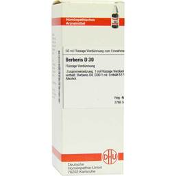 Abbildung: DHU Berberis D 30 Dilution Dilution, 50 ml PZN 02809036
