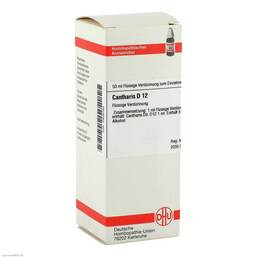 Abbildung: DHU Cantharis D 12 Dilution Dilution, 50 ml PZN 02809160