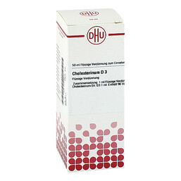 Abbildung: Cholesterinum D 3 Dilution Dilution, 50 ml PZN 02809415