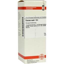 Abbildung: Coccus Cacti D 4 Dilution Dilution, 50 ml PZN 02809496