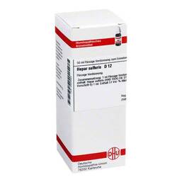 Abbildung: DHU Hepar sulfuris D 12 Dilution Dilution, 50 ml PZN 02809993