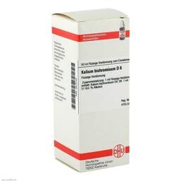 Abbildung: Kalium bichromicum D 6 Dilution Dilution, 50 ml PZN 02810140