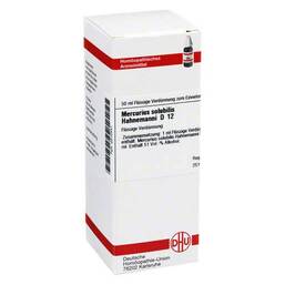 Abbildung: Mercurius solubilis D 12 Diluti Dilution, 50 ml PZN 02810447