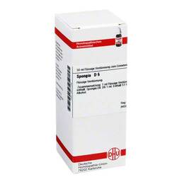 Abbildung: Spongia D 6 Dilution Dilution, 50 ml PZN 02811139