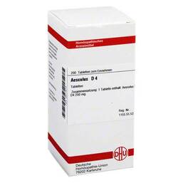 Abbildung: DHU Aesculus D 4 Tabletten Tabletten, 200 St PZN 02811613