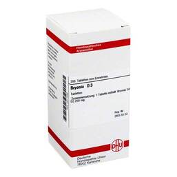 Abbildung: Bryonia D 3 Tabletten Tabletten, 200 St PZN 02811895