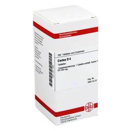 Abbildung: DHU Cactus D 4 Tabletten Tabletten, 200 St PZN 02811932