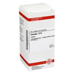 Abbildung: DHU Cocculus D 12 Tabletten Tabletten, 200 St PZN 02812110