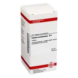 Abbildung: DHU Cuprum arsenicosum D 6 Tabletten Tabletten, 200 St PZN 02812156