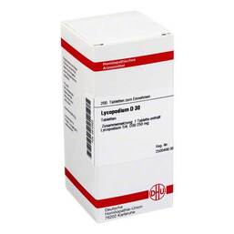 Abbildung: DHU Lycopodium D 30 Tabletten Tabletten, 200 St PZN 02812423