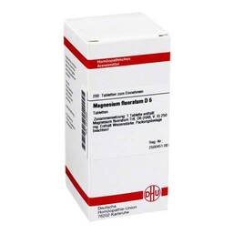 Abbildung: Magnesium fluoratum D 6 Tabletten Tabletten, 200 St PZN 02812469