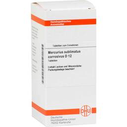 Abbildung: Mercurius sublimatus corrosivus D 12 Tabletten Tabletten, 200 St PZN 02812498