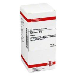 Abbildung: DHU Pulsatilla D 12 Tabletten Tabletten, 200 St PZN 02812541