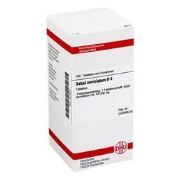 Abbildung: Sabal serrulata D 4 Tabletten Tabletten, 200 St PZN 02812601