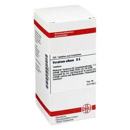 Abbildung: DHU Veratrum album D 6 Tabletten Tabletten, 200 St PZN 02812825