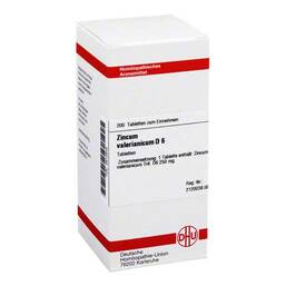 Abbildung: DHU Zincum valerianicum D 6 Tabletten Tabletten, 200 St PZN 02812848