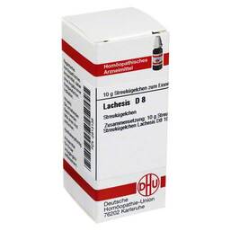 Abbildung: DHU Lachesis D 8 Globuli Globuli, 10 g PZN 02813138