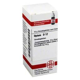 Abbildung: DHU Opium D 12 Globuli Globuli, 10 g PZN 02813747