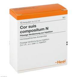 Abbildung: Cor Suis Compositum N Ampullen Ampullen, 10 St PZN 02814037